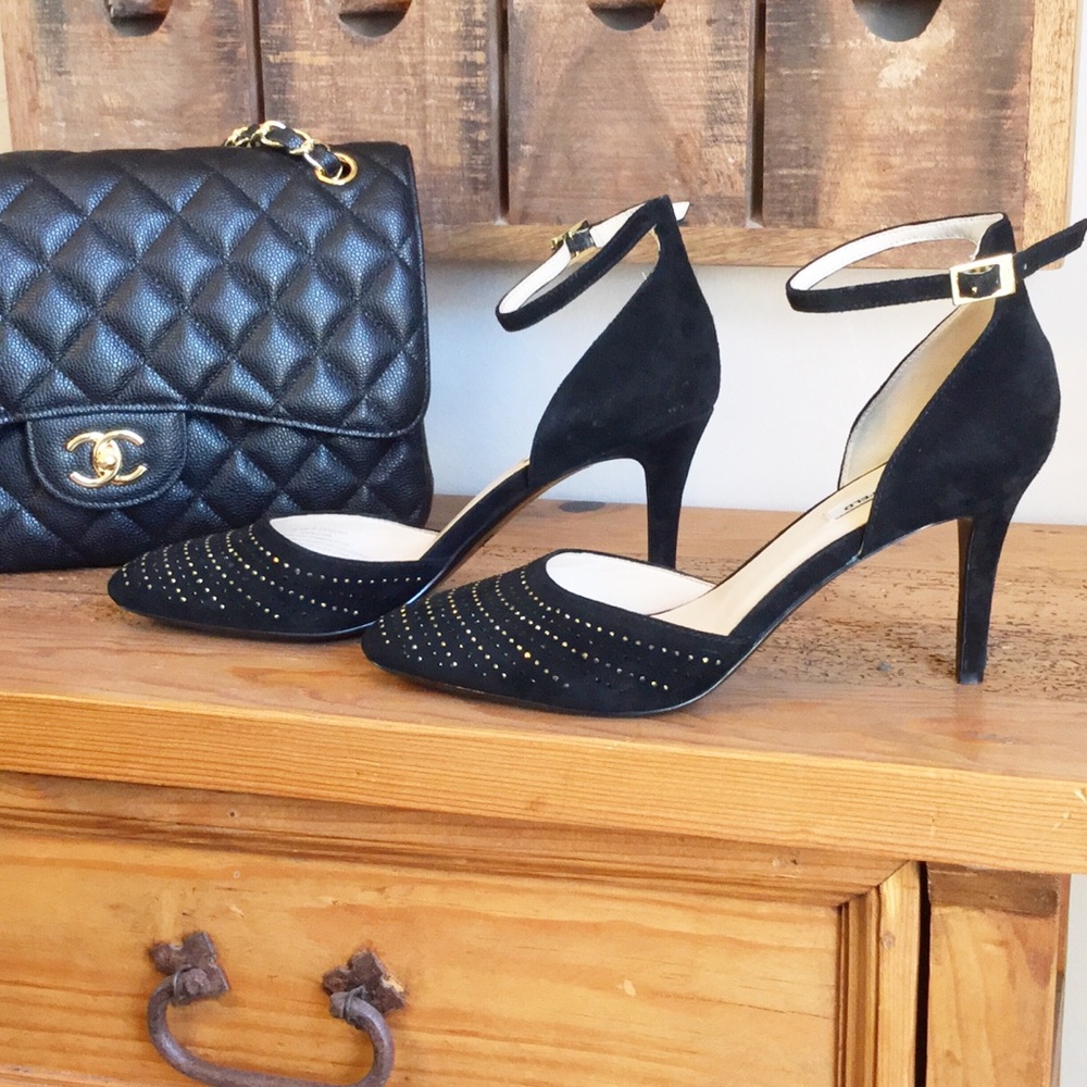 Karl Lagerfeld Strappy Heels Size 9.5 NWOT - Picture 1 of 8